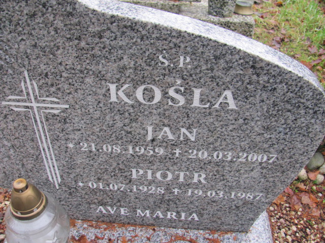 Alfreda KOŚLA 1936 Słupsk - Grobonet - Wyszukiwarka osób pochowanych