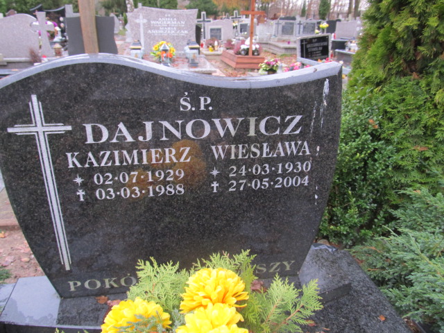 Grób KAZIMIERZ DAJNOWICZ