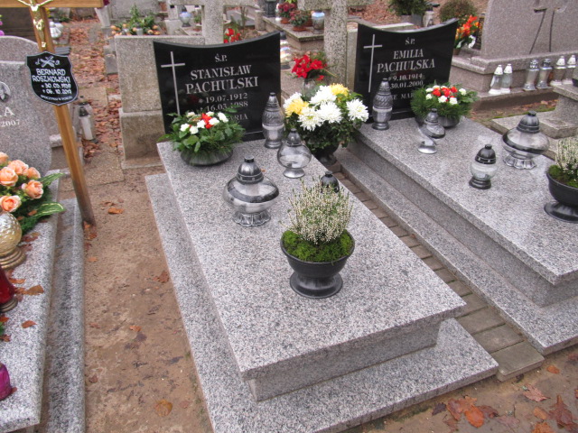 Grób Stanisław Pachulski