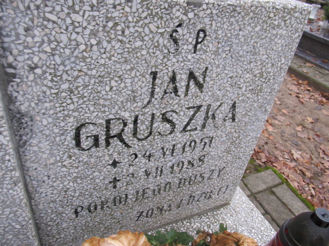 Jan GRUSZKA 1951 Słupsk - Grobonet - Wyszukiwarka osób pochowanych
