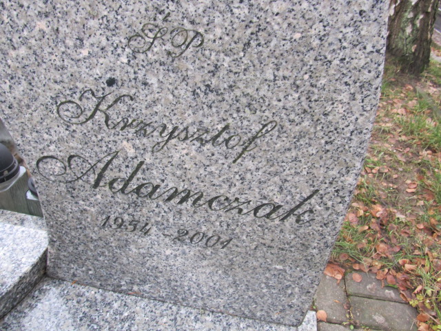 Krzysztof ADAMCZAK 1954 Słupsk - Grobonet - Wyszukiwarka osób pochowanych