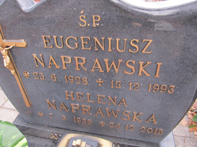 Eugeniusz NAPRAWSKI 1928 Słupsk - Grobonet - Wyszukiwarka osób pochowanych