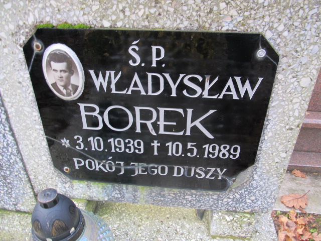 Władysław BOREK 1939 Słupsk - Grobonet - Wyszukiwarka osób pochowanych