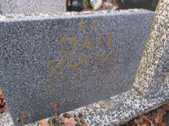 Jan Życki 1902 Słupsk - Grobonet - Wyszukiwarka osób pochowanych