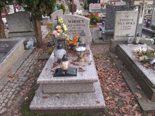 Grób JAN TADEUSZ WIRSKI