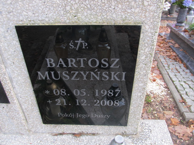 Bartosz MUSZYŃSKI 1987 Słupsk - Grobonet - Wyszukiwarka osób pochowanych