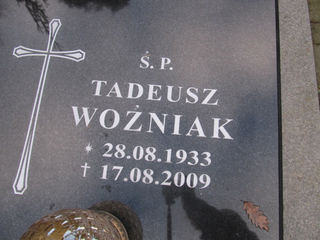 Tadeusz WOŹNIAK 1933 Słupsk - Grobonet - Wyszukiwarka osób pochowanych