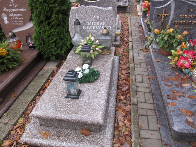 Grób Michał BIZEWSKI