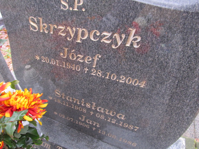 Jan SKRZYPCZYK 1906 Słupsk - Grobonet - Wyszukiwarka osób pochowanych