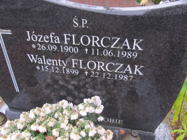 Walenty FLORCZAK 1899 Słupsk - Grobonet - Wyszukiwarka osób pochowanych