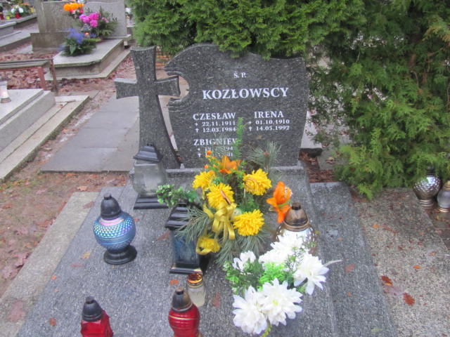 Grób ZBIGNIEW KOZŁOWSKI