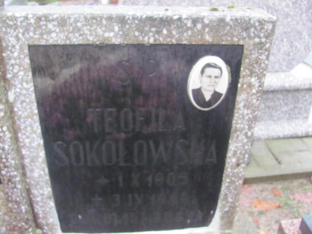 Teofila SOKOŁOWSKA 1905 Słupsk - Grobonet - Wyszukiwarka osób pochowanych