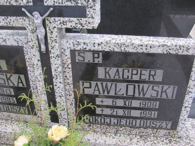Kacper PAWŁOWSKI 1909 Słupsk - Grobonet - Wyszukiwarka osób pochowanych
