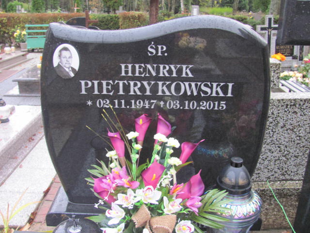 Henryk PIETRYKOWSKI 1947 Słupsk - Grobonet - Wyszukiwarka osób pochowanych
