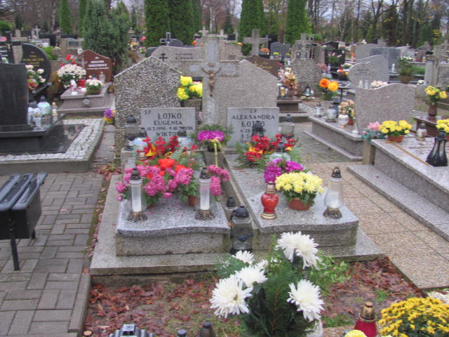 Grób ALEKSANDRA ŁOJKO