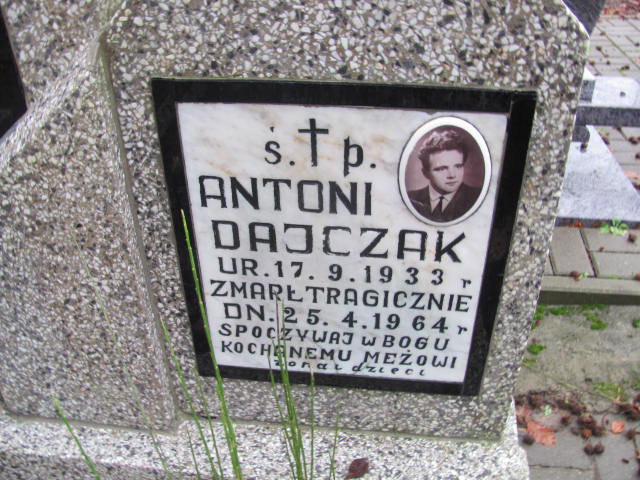 Antoni DAJCZAK 1933 Słupsk - Grobonet - Wyszukiwarka osób pochowanych