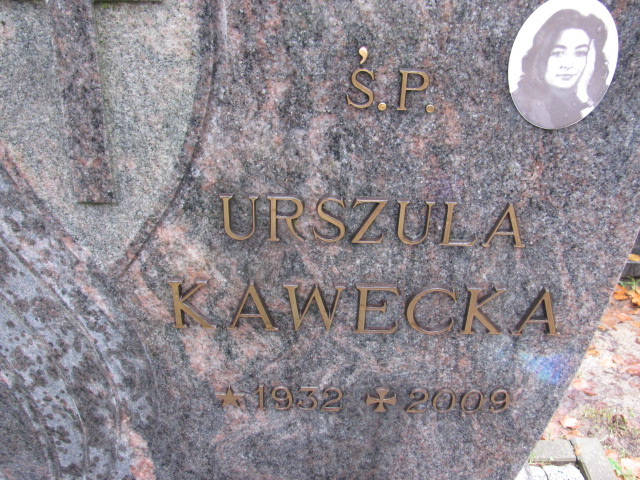 Urszula KAWECKA 1932 Słupsk - Grobonet - Wyszukiwarka osób pochowanych