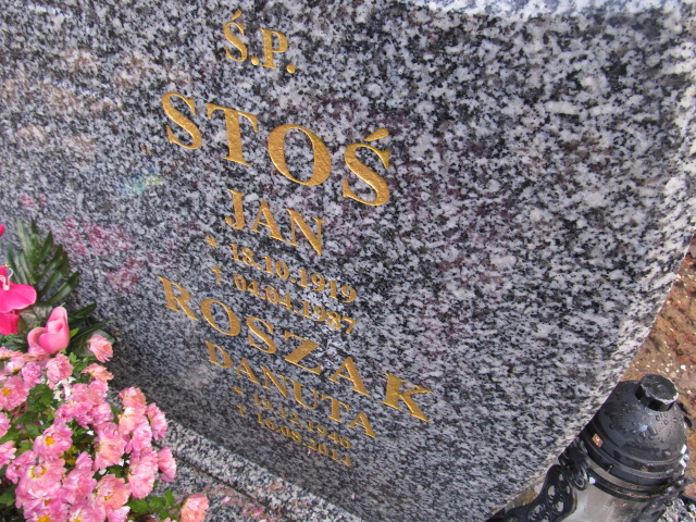 Jan STOŚ 1919 Słupsk - Grobonet - Wyszukiwarka osób pochowanych