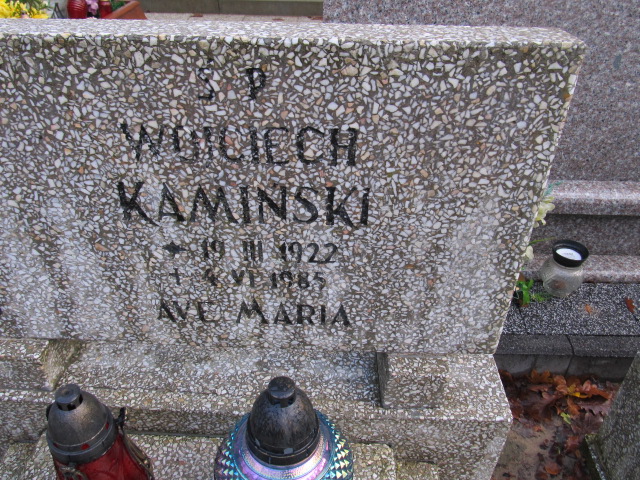 Wojciech KAMIŃSKI 1922 Słupsk - Grobonet - Wyszukiwarka osób pochowanych