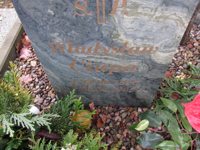 Władysław CIAPA 1925 Słupsk - Grobonet - Wyszukiwarka osób pochowanych