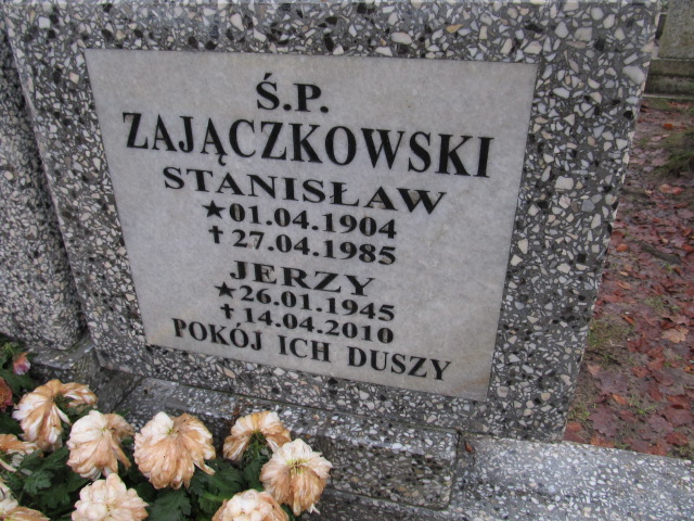Stanisław ZAJĄCZKOWSKI 1904 Słupsk - Grobonet - Wyszukiwarka osób pochowanych