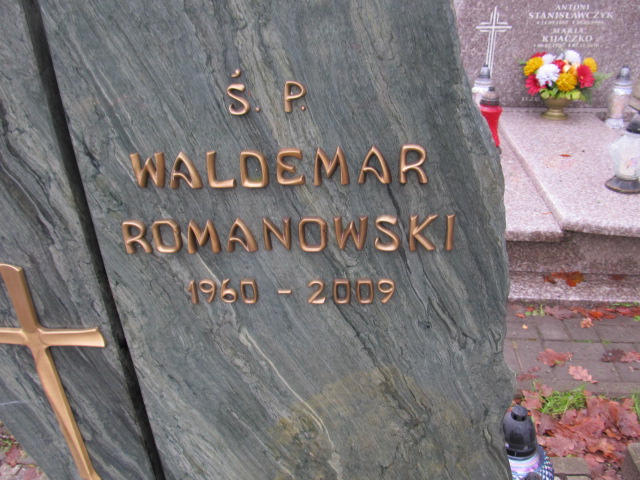 Waldemar ROMANOWSKI 1960 Słupsk - Grobonet - Wyszukiwarka osób pochowanych