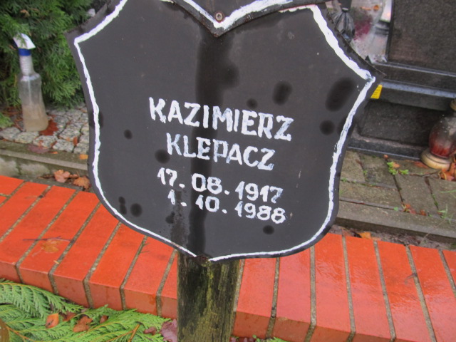 Kazimierz KLEPACZ 1917 Słupsk - Grobonet - Wyszukiwarka osób pochowanych