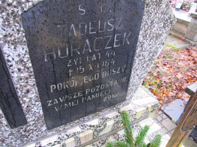 Tadeusz HORACZEK 1940 Słupsk - Grobonet - Wyszukiwarka osób pochowanych