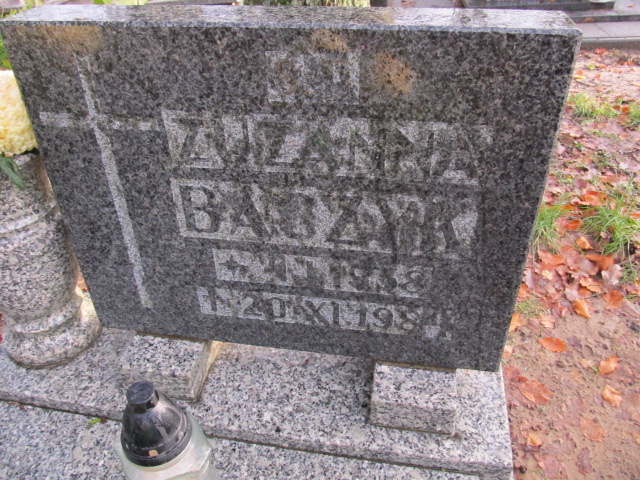 Zuzanna Cecylia BĄCZYK 1938 Słupsk - Grobonet - Wyszukiwarka osób pochowanych