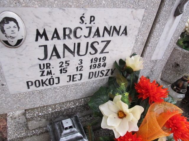 Marcjanna JANUSZ 1919 Słupsk - Grobonet - Wyszukiwarka osób pochowanych