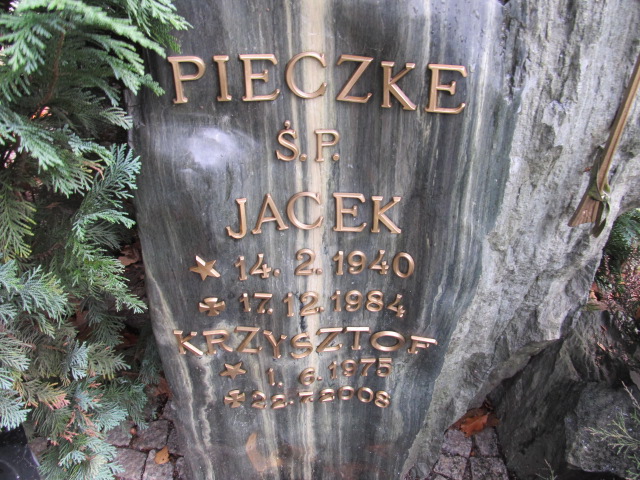 Jacek PIECZKE 1941 Słupsk - Grobonet - Wyszukiwarka osób pochowanych