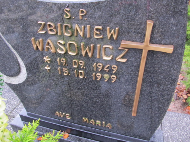 Zbigniew WĄSOWICZ 1949 Słupsk - Grobonet - Wyszukiwarka osób pochowanych