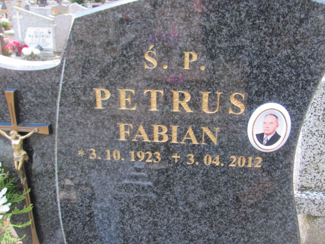 Fabian PETRUS 1923 Słupsk - Grobonet - Wyszukiwarka osób pochowanych