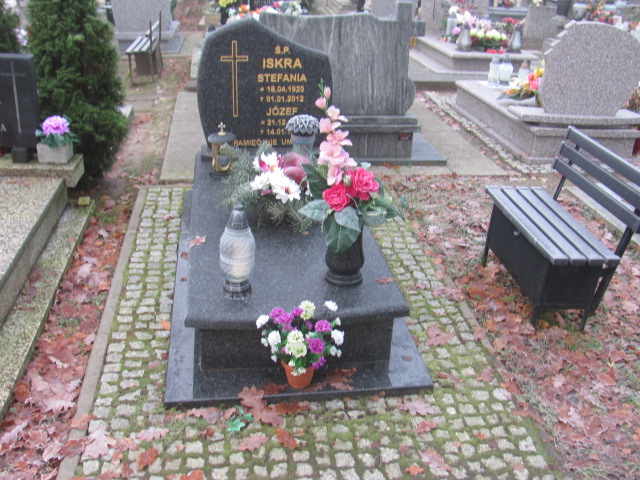 Grób STEFANIA ISKRA