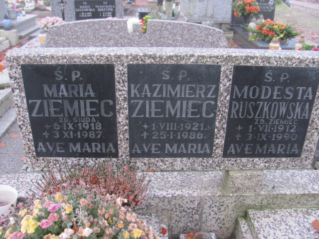 Maciej ZIEMIEC 1955 Słupsk - Grobonet - Wyszukiwarka osób pochowanych