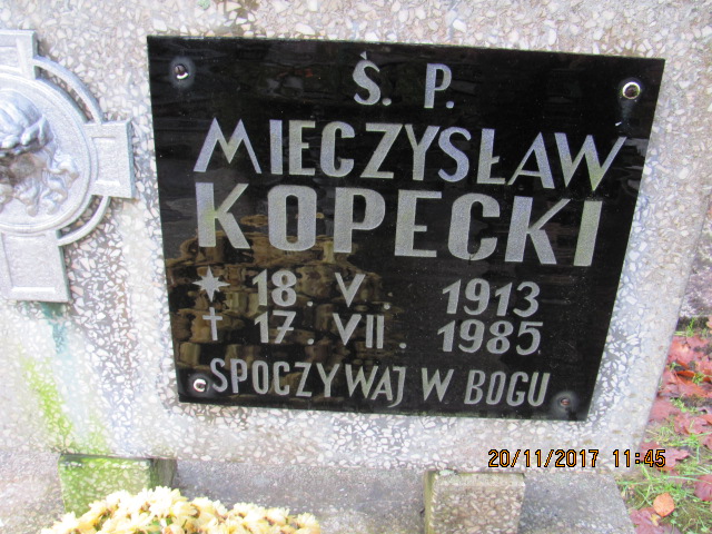 Mieczysław KOPECKI 1913 Słupsk - Grobonet - Wyszukiwarka osób pochowanych