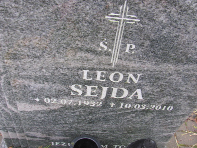 Leon SEJDA 1932 Słupsk - Grobonet - Wyszukiwarka osób pochowanych