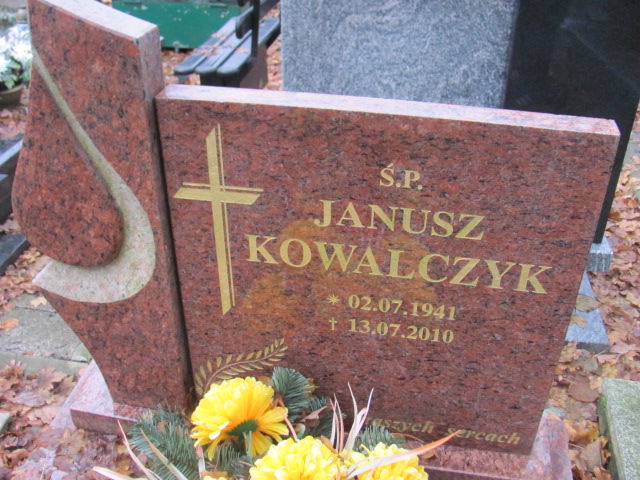 Janusz KOWALCZYK 1941 Słupsk - Grobonet - Wyszukiwarka osób pochowanych