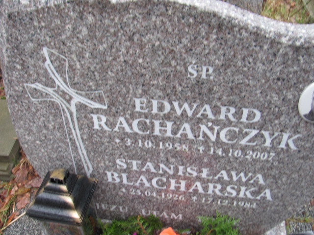 Stanisława BLACHARSKA 1926 Słupsk - Grobonet - Wyszukiwarka osób pochowanych