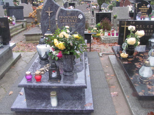 Grób Franciszek Greinke