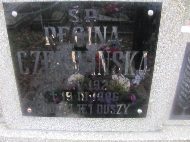 Regina CZERWIŃSKA 1927 Słupsk - Grobonet - Wyszukiwarka osób pochowanych