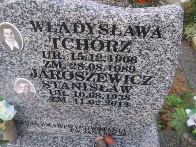 Władysława TCHÓRZ 1904 Słupsk - Grobonet - Wyszukiwarka osób pochowanych