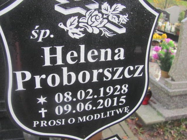 Walenty PROBORSZCZ 1934 Słupsk - Grobonet - Wyszukiwarka osób pochowanych