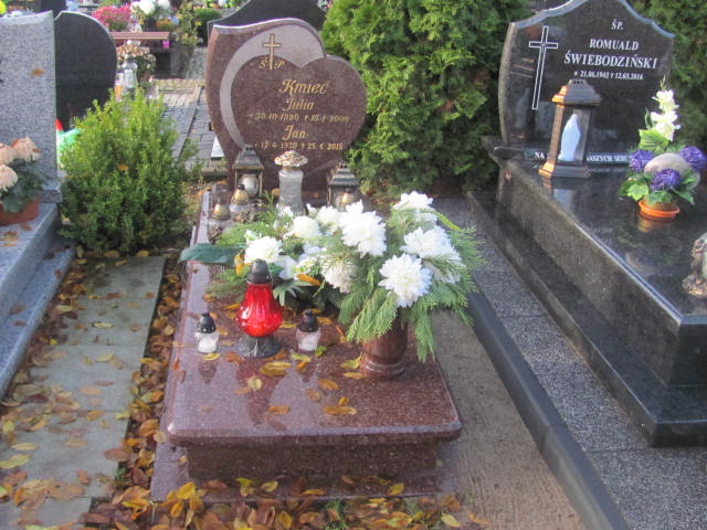 Grób JULIA KMIEĆ