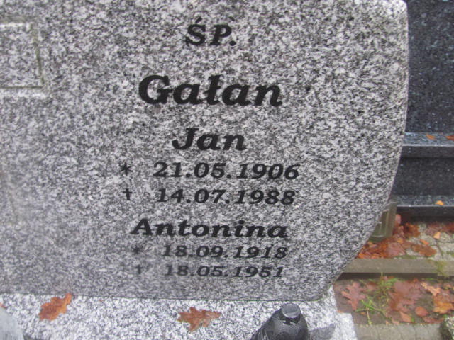 Antonina GAŁAN 1918 Słupsk - Grobonet - Wyszukiwarka osób pochowanych