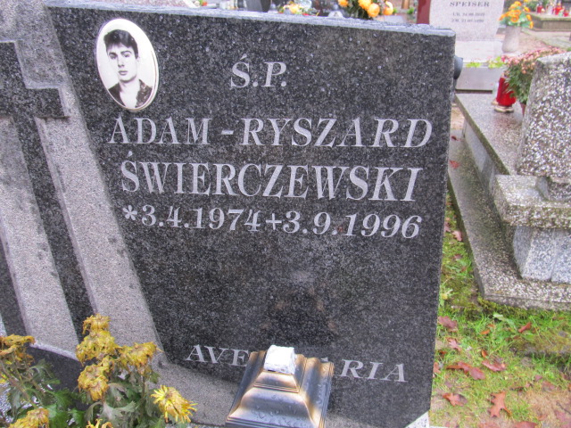 Adam Ryszard ŚWIERCZEWSKI 1974 Słupsk - Grobonet - Wyszukiwarka osób pochowanych