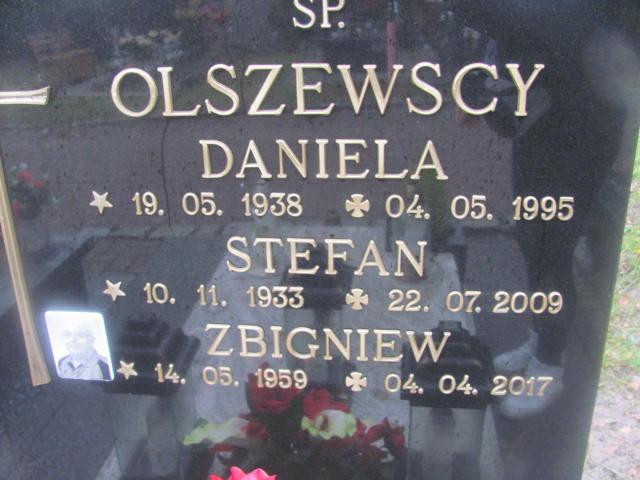 Zbigniew OLSZEWSKI 1959 Słupsk - Grobonet - Wyszukiwarka osób pochowanych