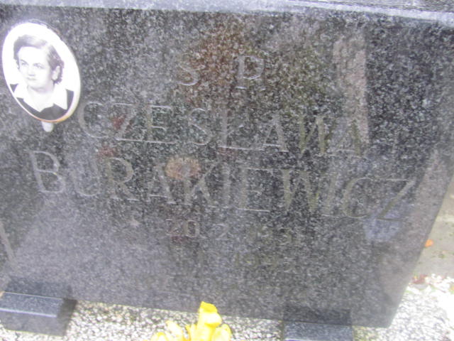 Czesława BURAKIEWICZ 1931 Słupsk - Grobonet - Wyszukiwarka osób pochowanych