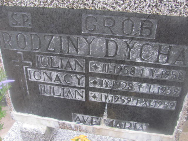 Julian DYCHA 1959 Słupsk - Grobonet - Wyszukiwarka osób pochowanych