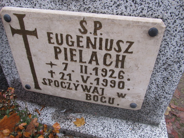 Eugeniusz PIELACH 1926 Słupsk - Grobonet - Wyszukiwarka osób pochowanych